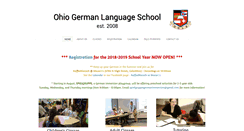 Desktop Screenshot of ohiogermanlanguageschool.org