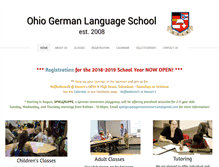 Tablet Screenshot of ohiogermanlanguageschool.org